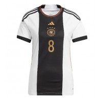 Koszulka piłkarska Niemcy Leon Goretzka #8 Strój Domowy dla kobiety MŚ 2022 tanio Krótki Rękaw